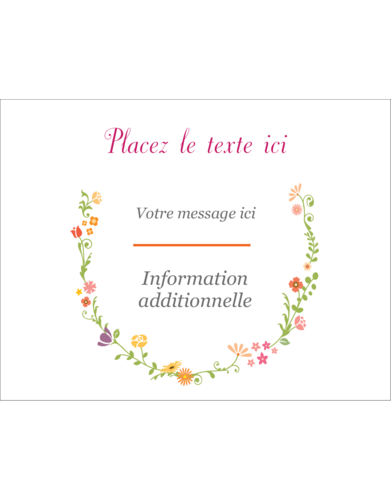 Floraison du printemps