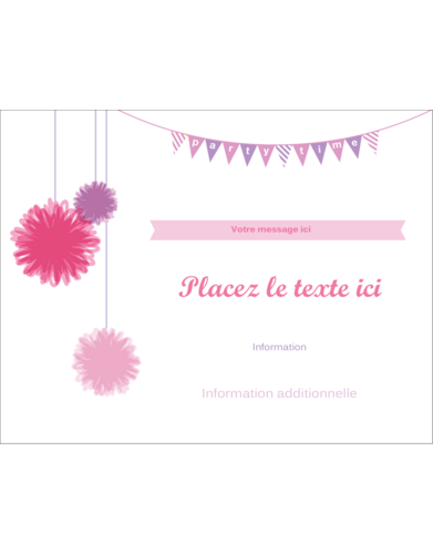 Pompons de fête
