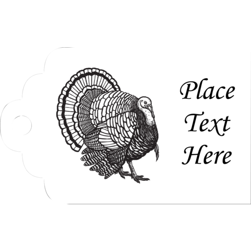 Thanksgiving Vintage Turkey predesigned Label and Card template for ...