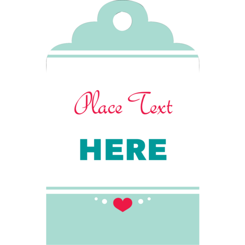 Princess Heart predesigned template for creative projects | Avery