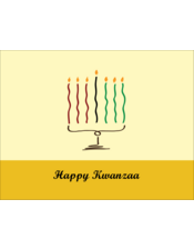 Kwanzaa Kinara