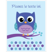 Chouette bleue