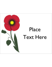 Rememberance Day Poppy