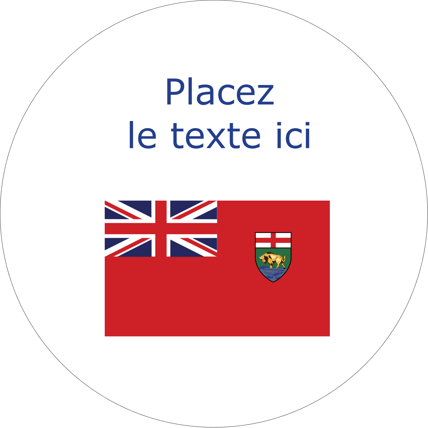 drapeau du manitoba etiquettes rondes 2 diameter avery drapeau du manitoba etiquettes rondes