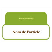 Rangement du poste de travail