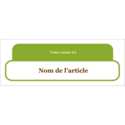 Rangement du poste de travail