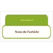 Rangement du poste de travail
