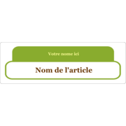 Rangement du poste de travail