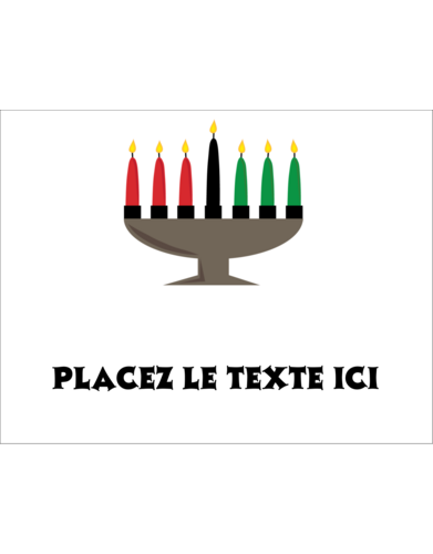 Bougie de Kwanzaa