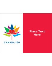 Canada 150 Colourful Mosaic
