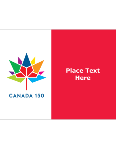Canada 150 Colourful Mosaic