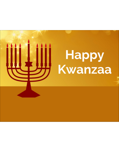 Kwanzaa Candle Sparkle