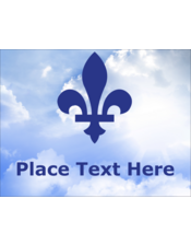 Heavenly Fleur-de-Lis