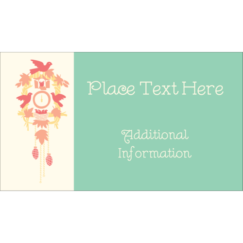 Clocks predesigned Label and Card template for your next project | Avery