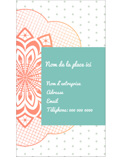 Napperon géométrique