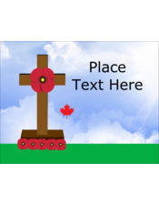 Remembrance Day Cross