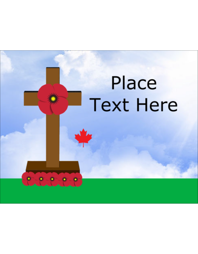 Remembrance Day Cross