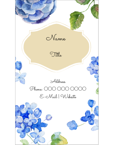 Blue Floral