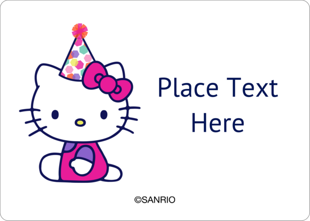 Hello Kitty Templates Hello Kitty Birthday Labels And Cards Avery