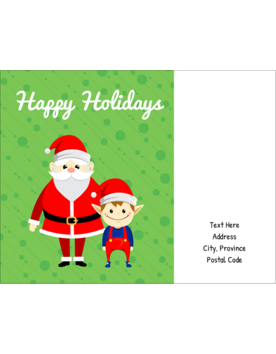 Santa and Henry the Elf