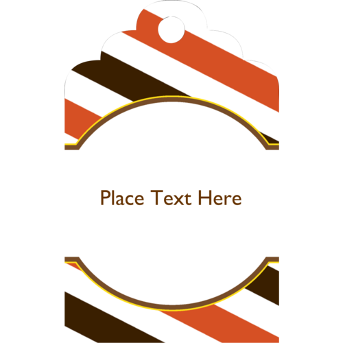 Thanksgiving Stripes predesigned Label and Card template for your next ...