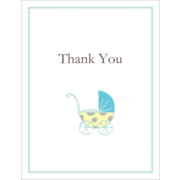 Baby Stroller Blue