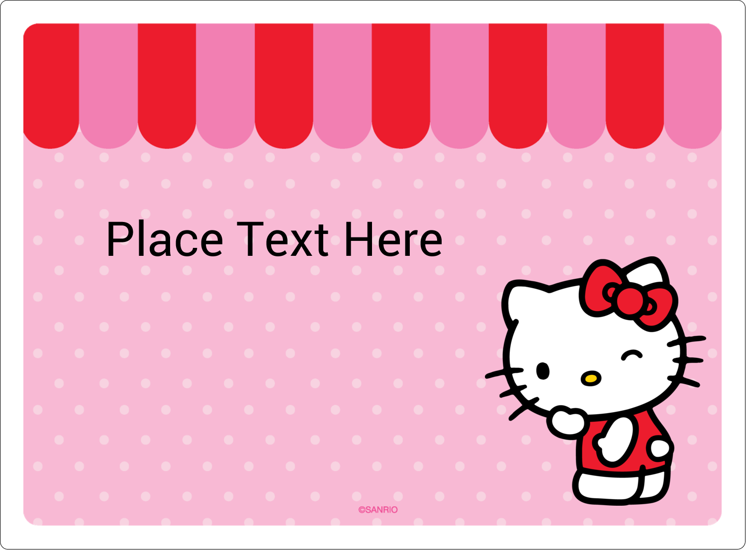 Hello Kitty Templates Sweet Hello Kitty Labels And Cards Avery