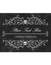 Halloween Creepy Flourish
