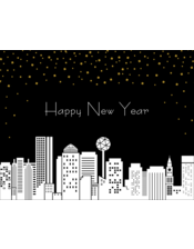 New Year's Skyline