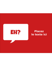 Parlez-vous canadien eh? (Rouge)