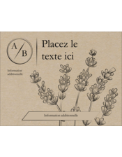Fleurs rustiques