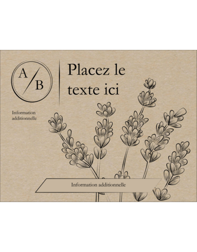 Fleurs rustiques