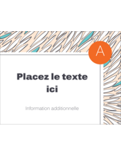 Motif de frondes