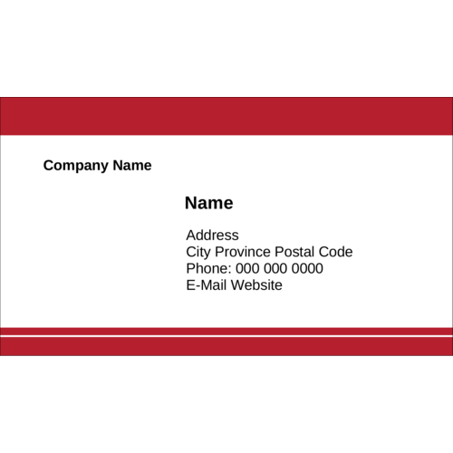 Red Storage Bars predesigned template for creative projects | Avery