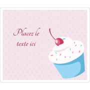 Petit gâteau aux cerises