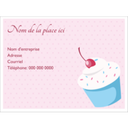 Petit gâteau aux cerises
