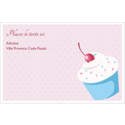 Petit gâteau aux cerises
