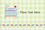 Baby Crib Predesigned Template For Your Next Personal Or