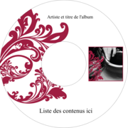Art noir et rouge