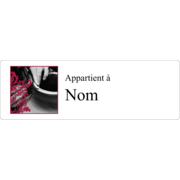 Art noir et rouge