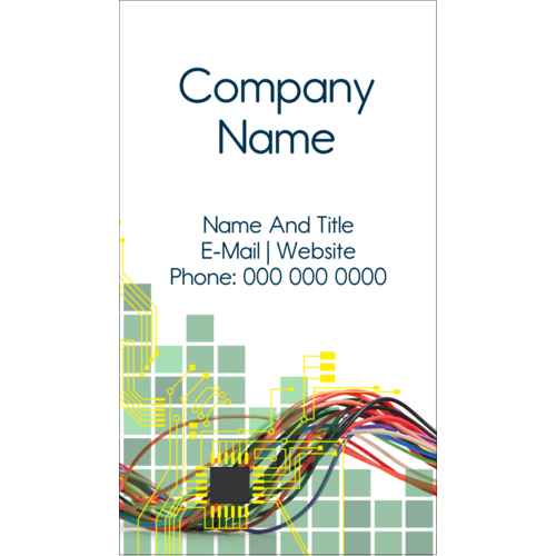 Technology Wires predesigned template for future projects | Avery