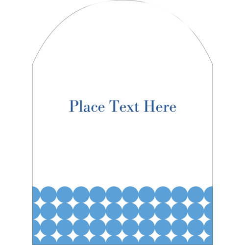 Blue Circles predesigned template for your upcoming projects | Avery
