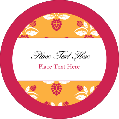 Berry Gold predesigned template for your next project | Avery