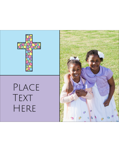 Stained Glass Cross