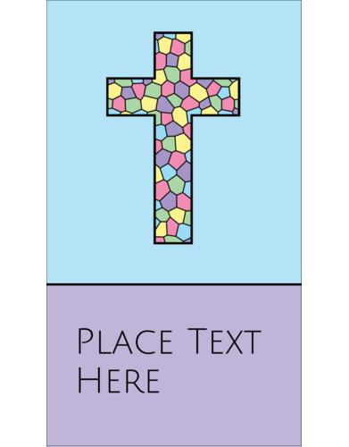 Stained Glass Cross