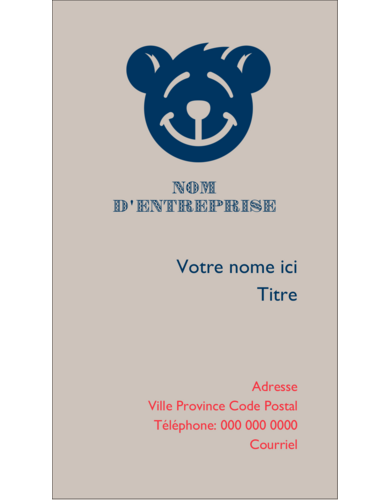 Ours bleu