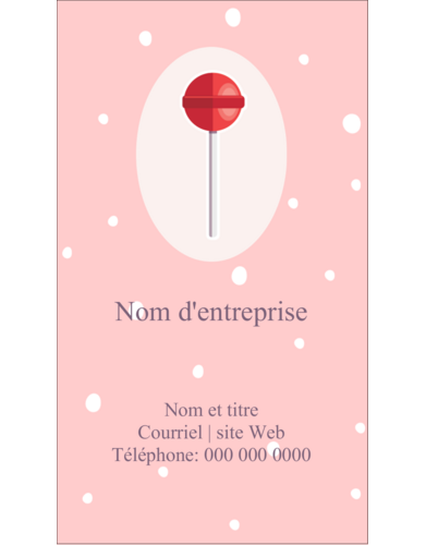 Sucette de Saint-Valentin