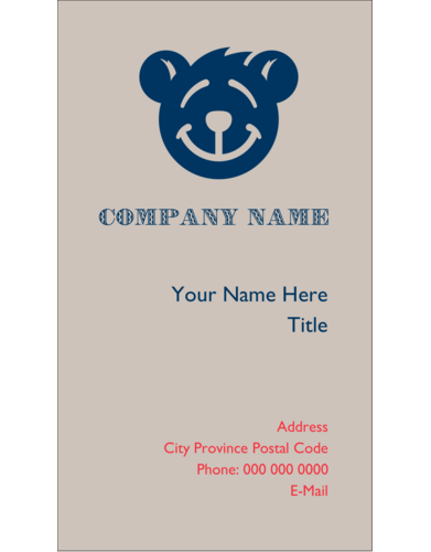 Bear Blue