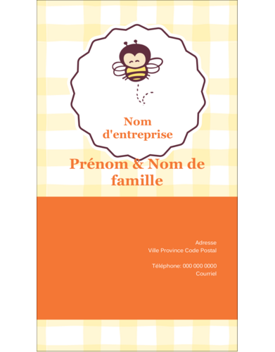 Abeille occupée