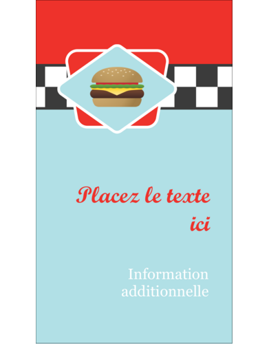 Rouge burger